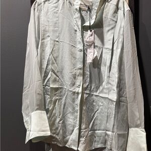 Paper Denim & Cloth Mint Green Dress Shirt